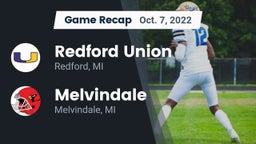 Recap: Redford Union  vs. Melvindale  2022