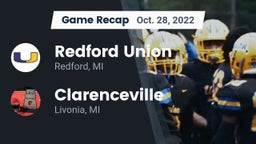 Recap: Redford Union  vs. Clarenceville  2022