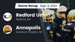Recap: Redford Union  vs. Annapolis  2023