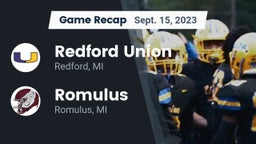 Recap: Redford Union  vs. Romulus  2023