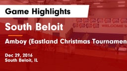 South Beloit  vs Amboy (Eastland Christmas Tournament) Game Highlights - Dec 29, 2016