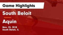 South Beloit  vs Aquin Game Highlights - Nov. 23, 2018