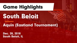 South Beloit  vs Aquin (Eastland Tournament) Game Highlights - Dec. 28, 2018