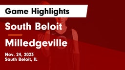 South Beloit  vs Milledgeville  Game Highlights - Nov. 24, 2023
