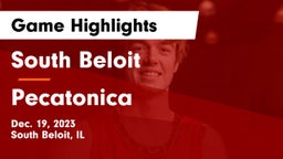 South Beloit  vs Pecatonica  Game Highlights - Dec. 19, 2023