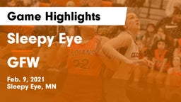 Sleepy Eye  vs GFW  Game Highlights - Feb. 9, 2021