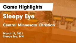 Sleepy Eye  vs Central Minnesota Christian Game Highlights - March 17, 2021