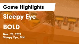 Sleepy Eye  vs BOLD Game Highlights - Nov. 26, 2021