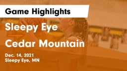 Sleepy Eye  vs Cedar Mountain Game Highlights - Dec. 14, 2021