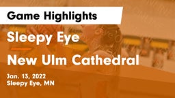 Sleepy Eye  vs New Ulm Cathedral  Game Highlights - Jan. 13, 2022