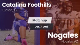 Matchup: Catalina Foothills vs. Nogales  2016
