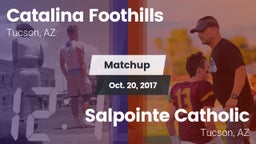 Matchup: Catalina Foothills vs. Salpointe Catholic  2017