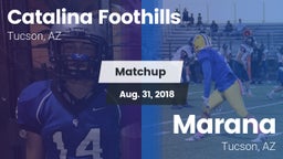Matchup: Catalina Foothills vs. Marana  2018