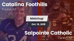 Matchup: Catalina Foothills vs. Salpointe Catholic  2018