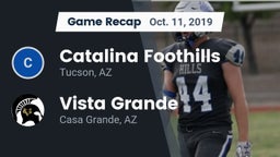 Recap: Catalina Foothills  vs. Vista Grande  2019
