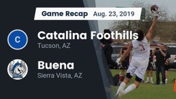 Recap: Catalina Foothills  vs. Buena  2019