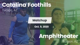Matchup: Catalina Foothills vs. Amphitheater  2020