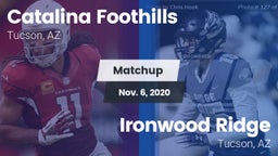 Matchup: Catalina Foothills vs. Ironwood Ridge  2020