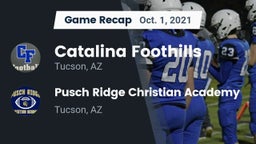 Recap: Catalina Foothills  vs. Pusch Ridge Christian Academy  2021