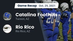 Recap: Catalina Foothills  vs. Rio Rico  2021
