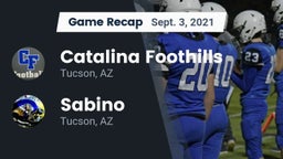 Recap: Catalina Foothills  vs. Sabino  2021