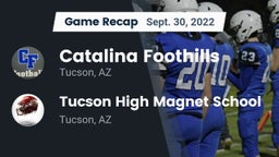 Recap: Catalina Foothills  vs. Tucson High Magnet School 2022