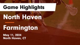 North Haven  vs Farmington  Game Highlights - May 11, 2024
