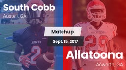 Matchup: South Cobb High vs. Allatoona  2017