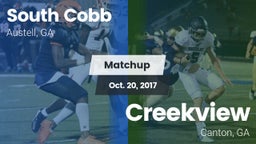 Matchup: South Cobb High vs. Creekview  2017