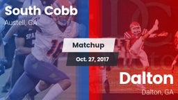 Matchup: South Cobb High vs. Dalton  2017