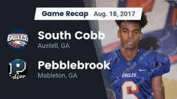 Recap: South Cobb  vs. Pebblebrook  2017