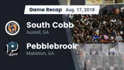 Recap: South Cobb  vs. Pebblebrook  2018
