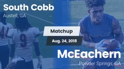 Matchup: South Cobb High vs. McEachern  2018