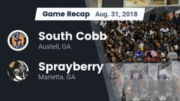 Recap: South Cobb  vs. Sprayberry  2018