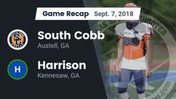 Recap: South Cobb  vs. Harrison  2018