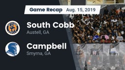 Recap: South Cobb  vs. Campbell  2019