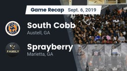 Recap: South Cobb  vs. Sprayberry  2019