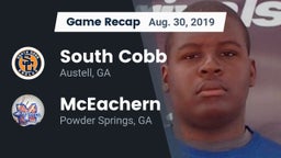 Recap: South Cobb  vs. McEachern  2019
