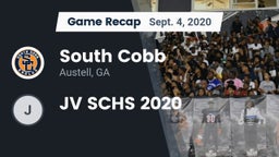 Recap: South Cobb  vs. JV SCHS 2020 2020