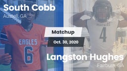 Matchup: South Cobb High vs. Langston Hughes  2020