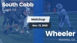 Matchup: South Cobb High vs. Wheeler  2020