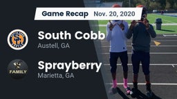 Recap: South Cobb  vs. Sprayberry  2020