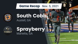 Recap: South Cobb  vs. Sprayberry  2021