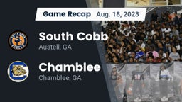 Recap: South Cobb  vs. Chamblee  2023