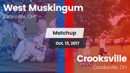 Matchup: West Muskingum High vs. Crooksville  2017