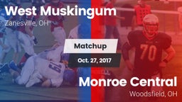 Matchup: West Muskingum High vs. Monroe Central  2017