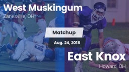 Matchup: West Muskingum High vs. East Knox  2018