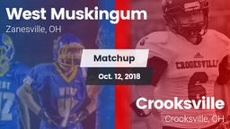Matchup: West Muskingum High vs. Crooksville  2018