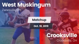 Matchup: West Muskingum High vs. Crooksville  2019