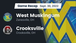 Recap: West Muskingum  vs. Crooksville  2022